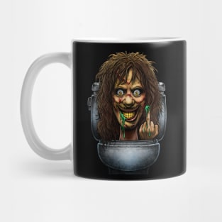 Horror toilet Monster #4 Mug